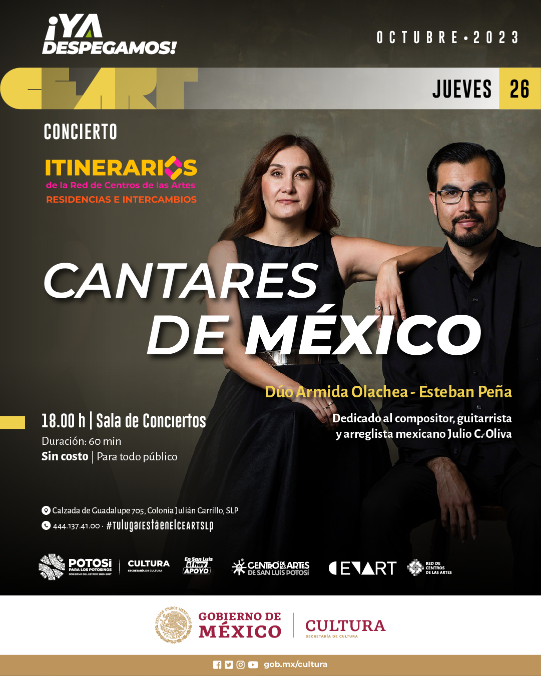 Concierto Cantares de México